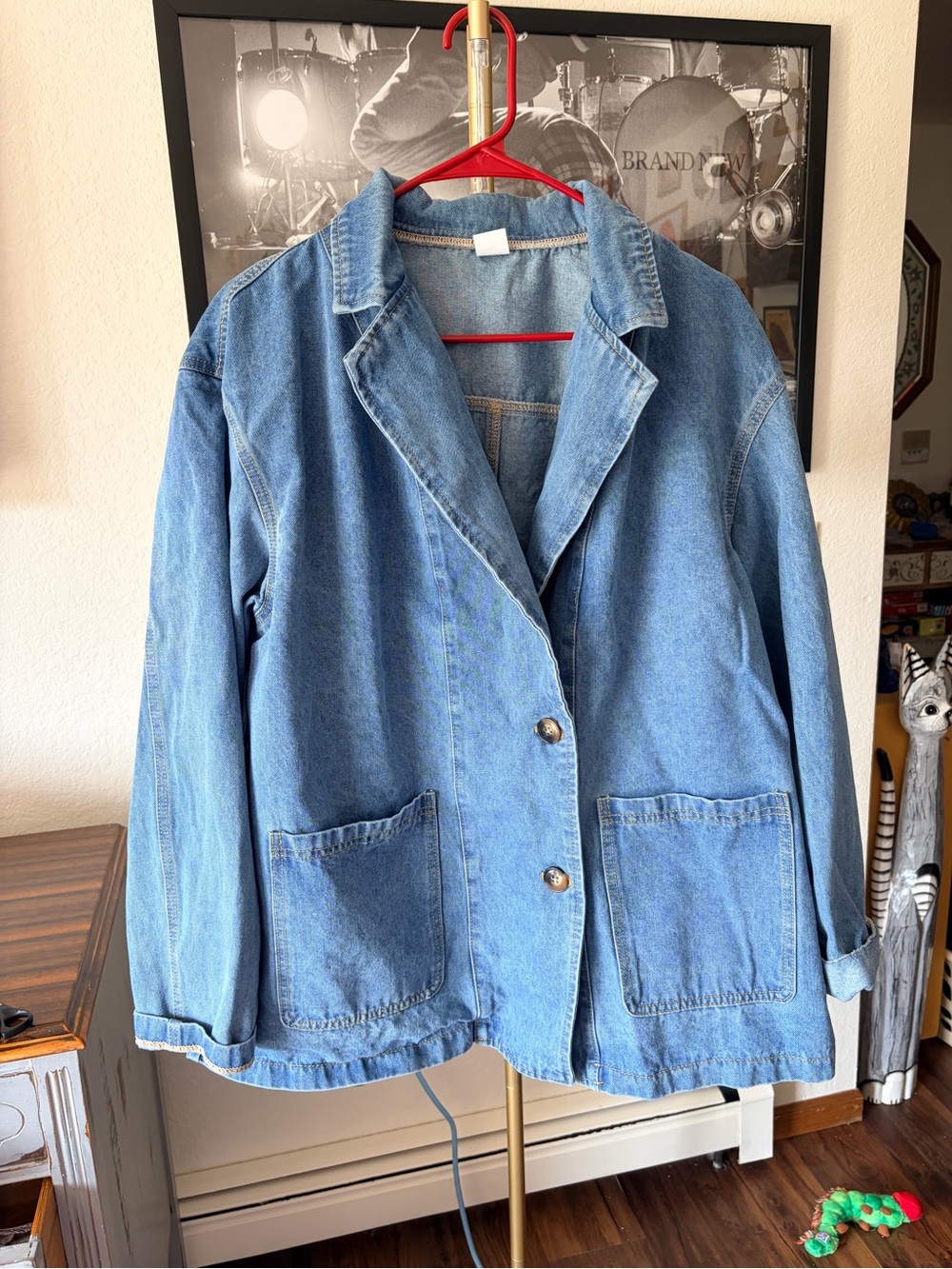 Denim Jean Jacket Women’s size XXL